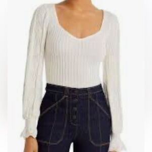 PAIGE Europa Ribbed
Sweater‎